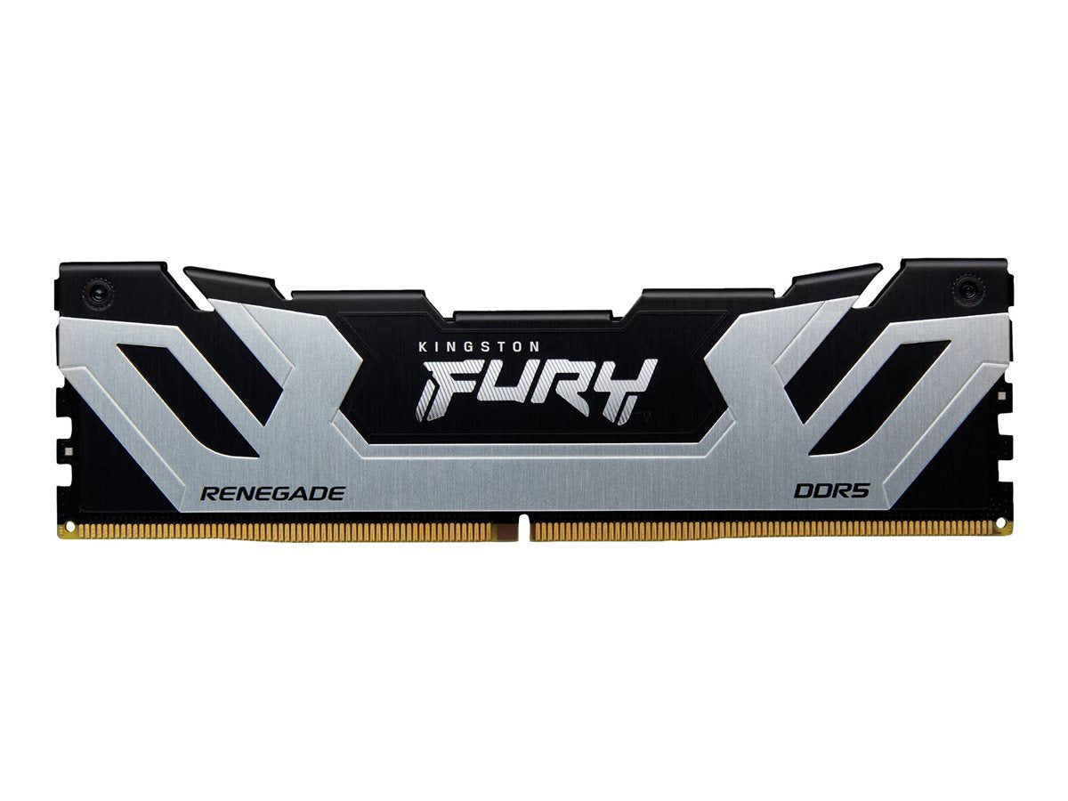 Kingston FURY Renegade - DDR5 - module - 24 GB - DIMM 288-pin - 4200 MHz / PC5-67200 - CL40 - 1.45 V - unbuffered - on-die ECC KF584CU40RS-24