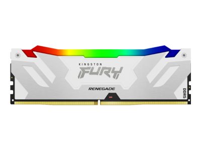 Kingston FURY Renegade RGB - DDR5 - kit - 32 GB: 2 x 16 GB - DIMM 288-pin - 6400 MHz / PC5-51200 - CL32 - 1.4 V - unbuffered KF564C32RWAK2-32