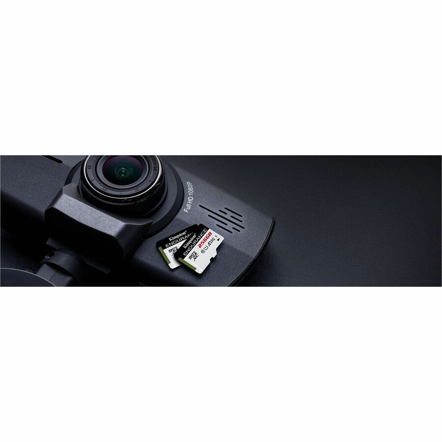 Kingston High Endurance 256 GB Class 10/UHS-I (U1) microSDXC - 1 Pack - 95 MB/s Read - 45