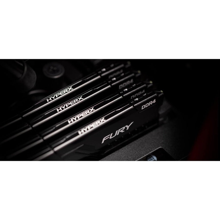 Kingston Hyperx Fury Black Hx426C16Fb3/8 Ddr4-2666 8Gb/1Gx64 Cl16 Memory