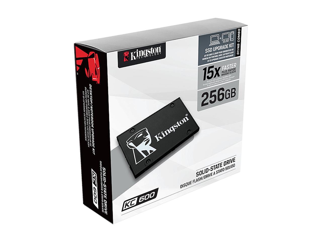 Kingston Kc600 256Gb 2.5 Inch Sata3 Solid State Drive (3D Tlc)