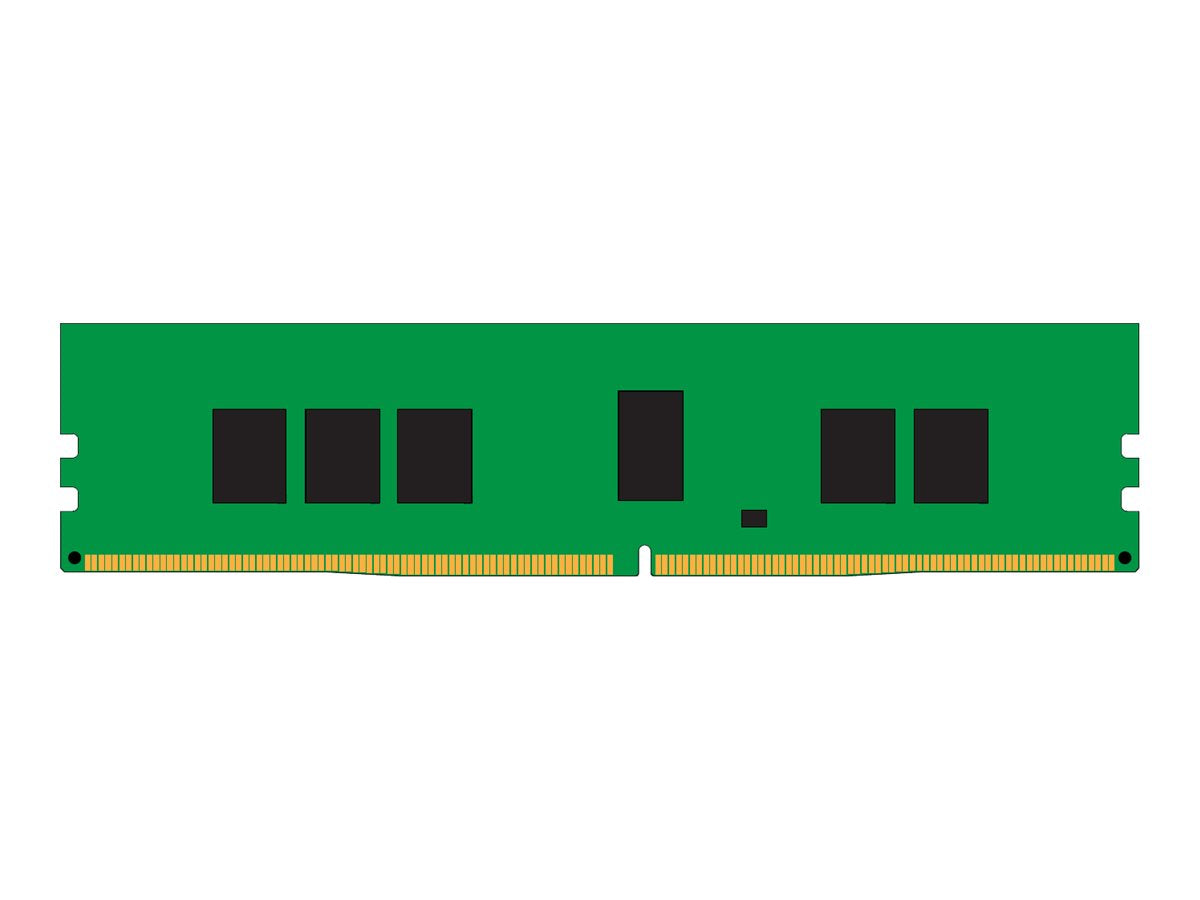 Kingston Server Premier - DDR4 - module - 8 GB - DIMM 288-pin - 2400 MHz / PC4-19200 - CL17 - 1.2 V - registered with parity KSM24RS8/8MEI-BK