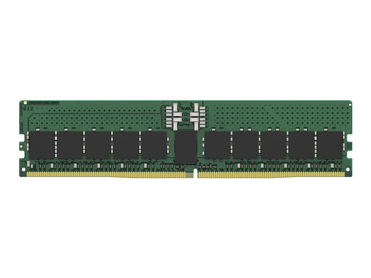 Kingston Server Premier - DDR5 - module - 32 GB - DIMM 288-pin - 3200 MHz / PC5-51200 - CL52 - 1.1 V - registered - ECC KSM64R52BD8-32MD