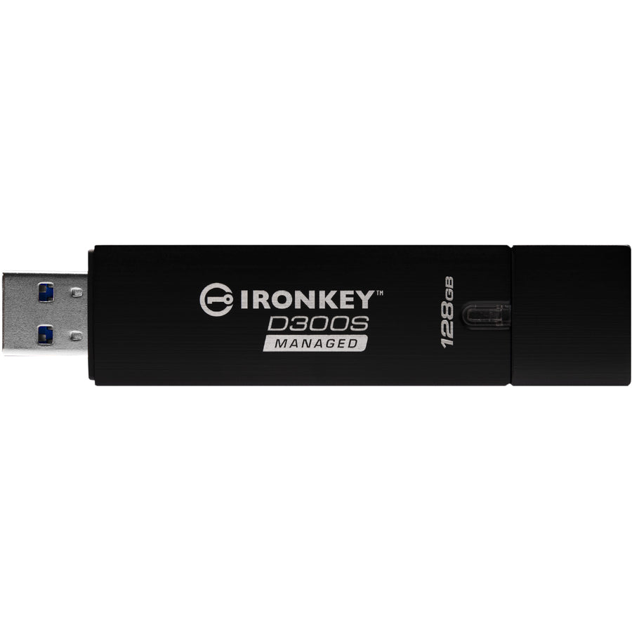 Kingston Technology Ironkey D300 Usb Flash Drive 128 Gb Usb Type-A 3.2 Gen 1 (3.1 Gen 1) Black
