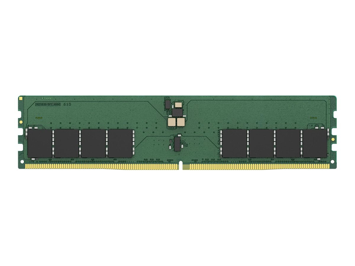 Kingston ValueRAM - DDR5 - module - 32 GB - DIMM 288-pin - 3200 MHz - CL52 - 1.1 V - clocked unbuffered - on-die ECC KVR64A52BD8-32