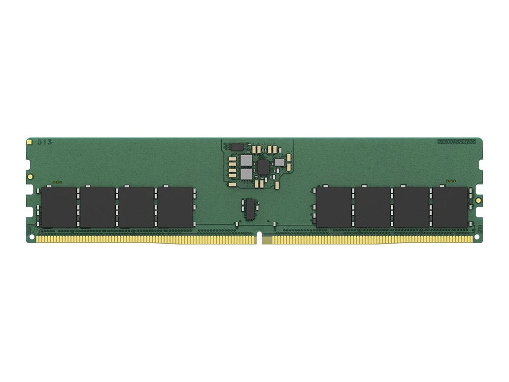 Kingston ValueRAM - DDR5 - module - 32 GB - DIMM 288-pin - 3200 MHz - CL52 - 1.1 V - clocked unbuffered - on-die ECC KVR64A52BS8-32