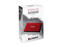 Kingston XS1000 2 TB Portable Solid State Drive - External - Red SXS1000R/2000G