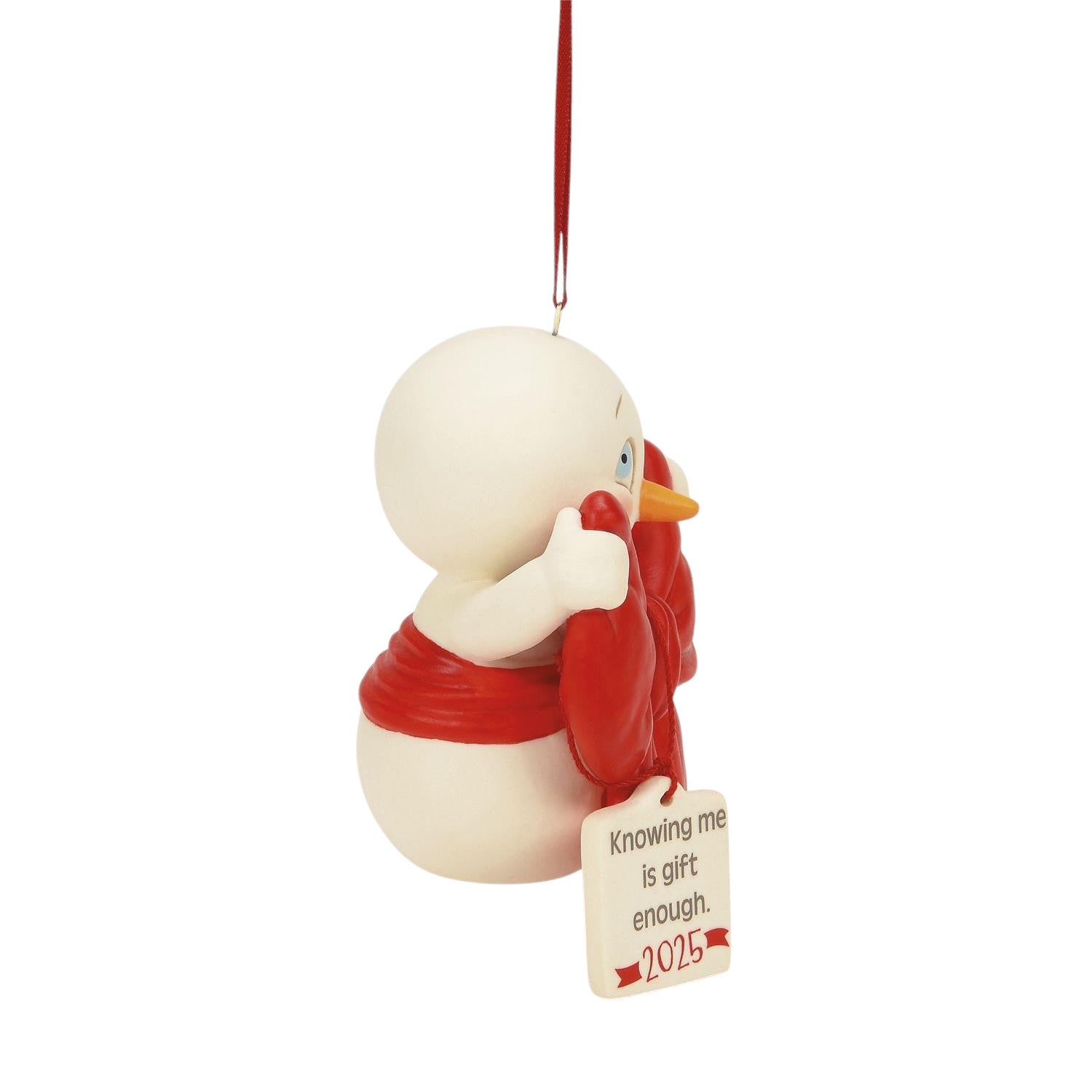 Knowing Me is Gift Enough - Dated Ornament