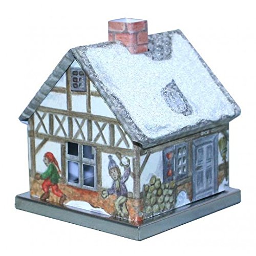 Knox Metal Incense Smoker House - Yellow House