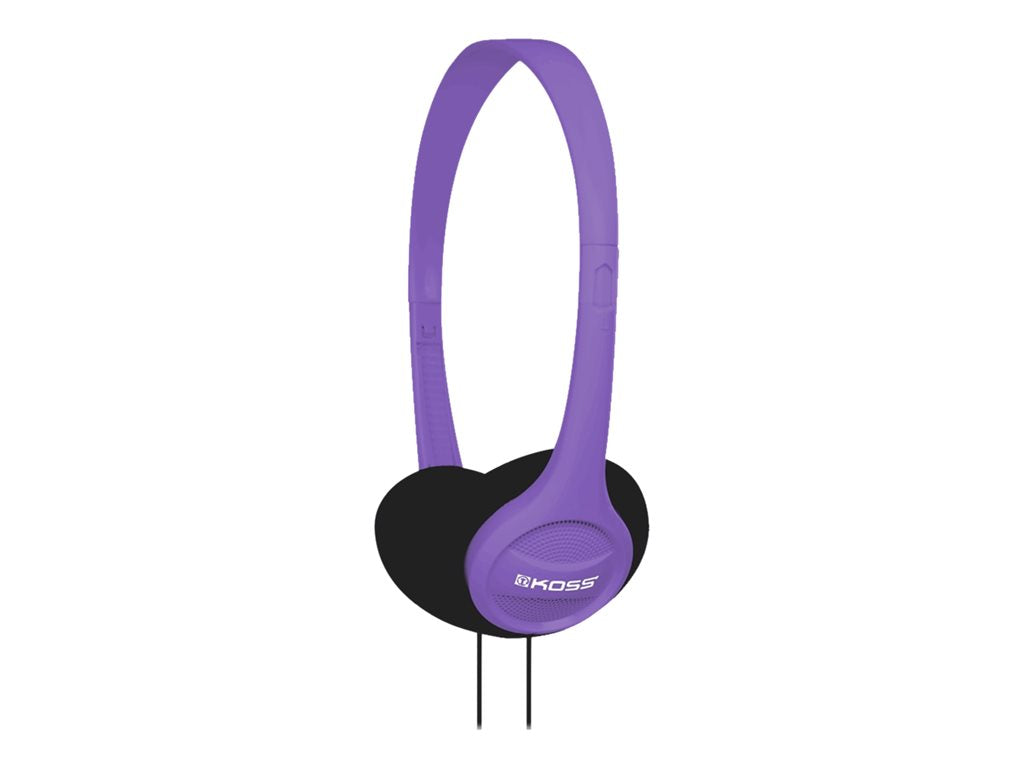 Koss KPH7 Colors - Headphones - on-ear - wired - 3.5 mm jack - violet