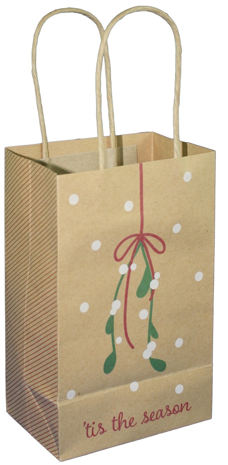Kraft Gift Bag - Snowman Cub