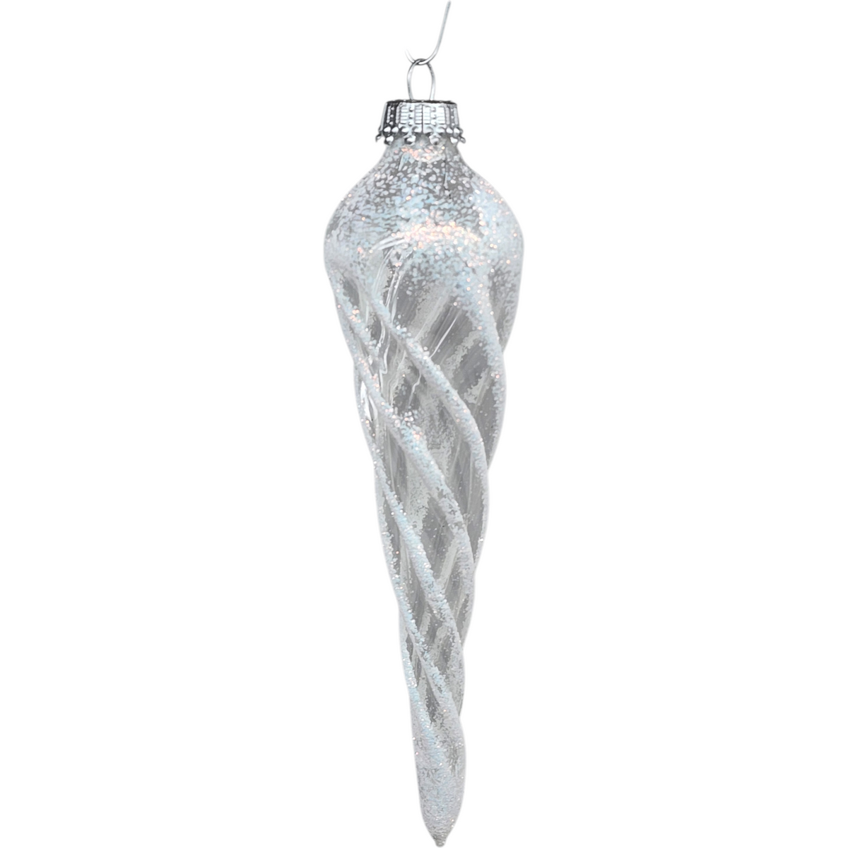 Krebs Value Glass Ornament 3 pack - Frosted Icicles