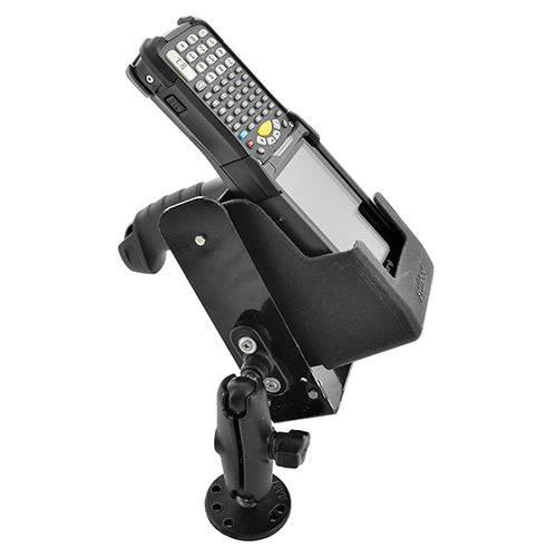Kydex Mountable Holster with Metal Bracket and RAM Mount for Zebra MC9000G Series or MC9190-z