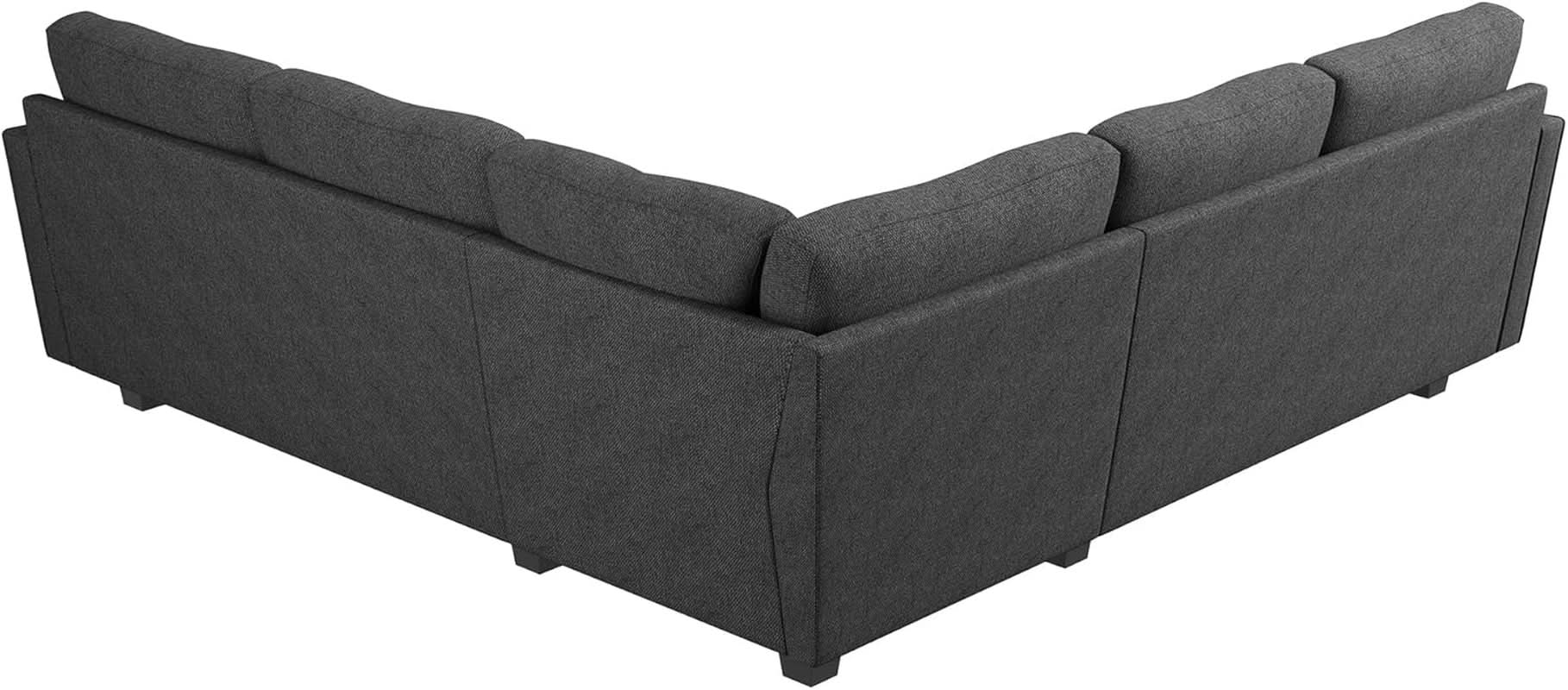 L Shaped Convertible Sectional Sofa for Small Spaces