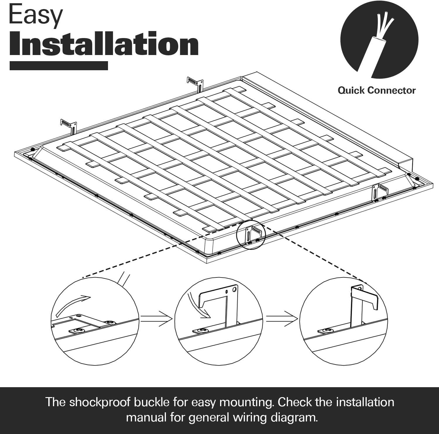 LED Flat Panel Troffer 2x4 Ft CCT Selectable 6 Pack