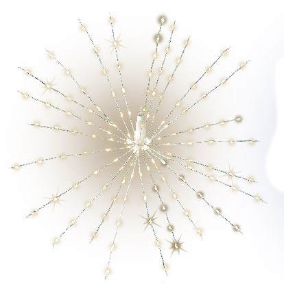 LED Starburst - 21 Inch - Warm White