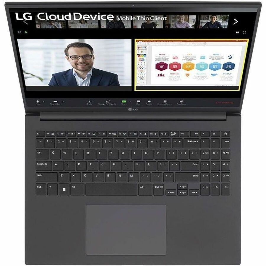 LG 16UT70Q-G.AX34U1 16 Thin Client Notebook - WUXGA - 1920 x 1200 - AMD Ryzen 3 5300U Quad