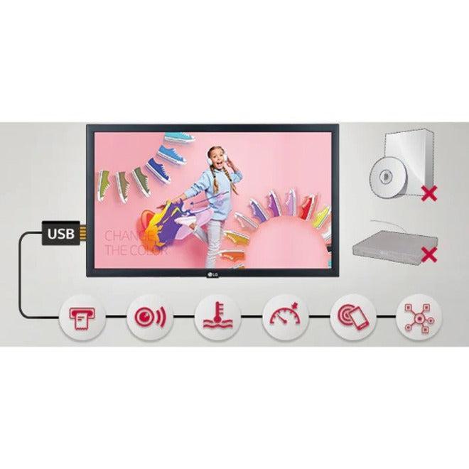 LG 22SM3G-B 22-Inch FHD Digital Signage Display