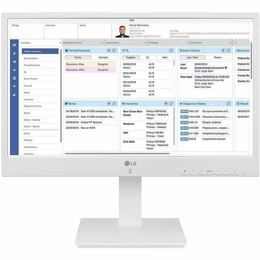 LG 24CR670NK6N All-in-One Thin Client - Intel Celeron N5105 Quad-core (4 Core) 2 GHz -
