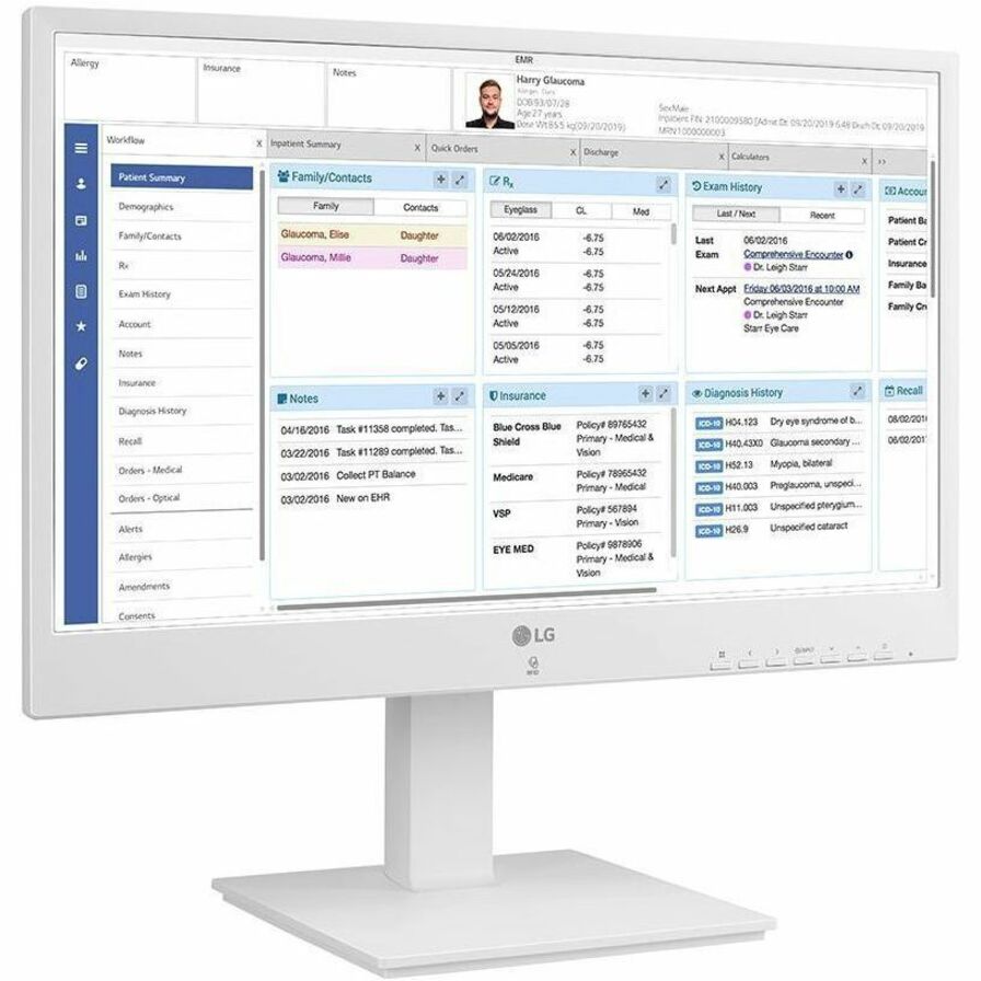 LG 24CR670NK6N All-in-One Thin Client - Intel Celeron N5105 Quad-core (4 Core) 2 GHz -