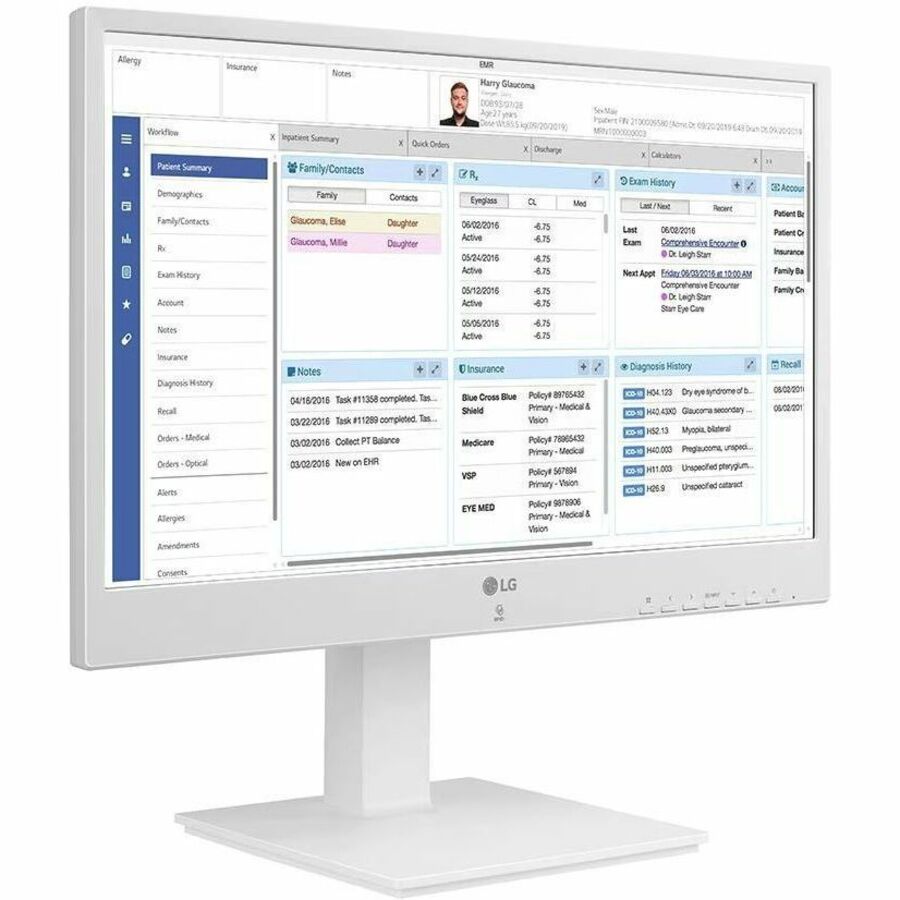 LG 24CR670NK6N All-in-One Thin Client - Intel Celeron N5105 Quad-core (4 Core) 2 GHz -
