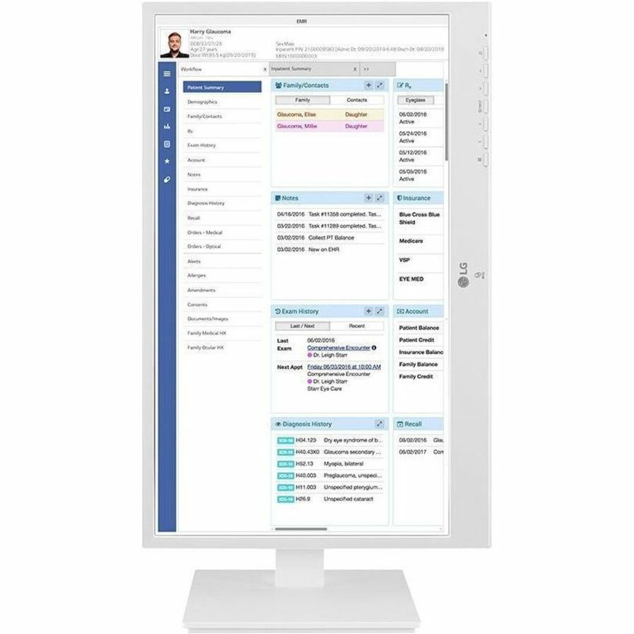 LG 24CR670NK6N All-in-One Thin Client - Intel Celeron N5105 Quad-core (4 Core) 2 GHz -