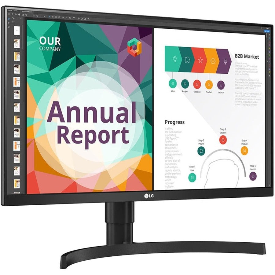 LG 27" IPS UHD 4K Monitor with USB Type-C | 27BN85UN-B