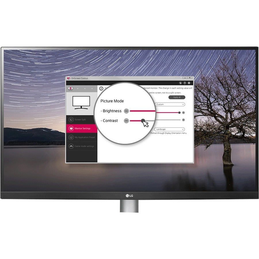 LG 27BL85U-W 27 Class 4K UHD LCD Monitor - 16:9 - Black