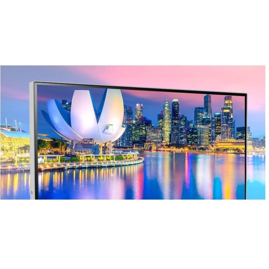 LG 27BQ70QC-S 27" Class Webcam WQHD LCD Monitor - 16:9 - Black