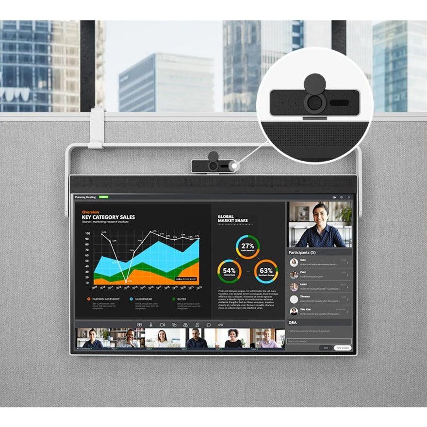 LG 27BQ70QC-S 27" Class Webcam WQHD LCD Monitor - 16:9 - Black