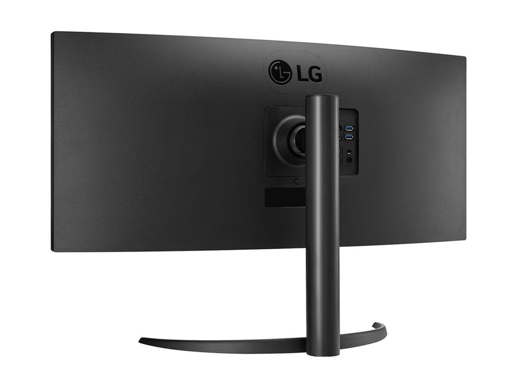 LG 34BR55QC-B 34" UltraWide Curved Monitor - WQHD IPS Display with HDR10 for Business Productivity