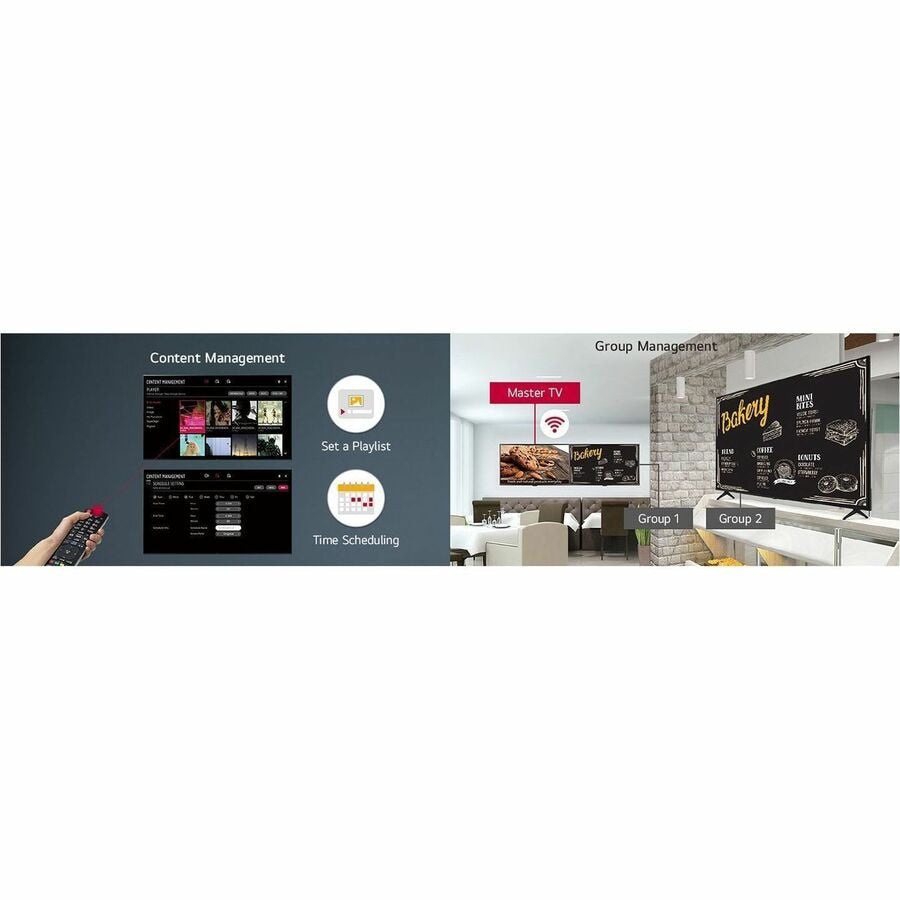 LG 43PK340S0UB 43" Professional Display with webOS25 & Multiple Inputs