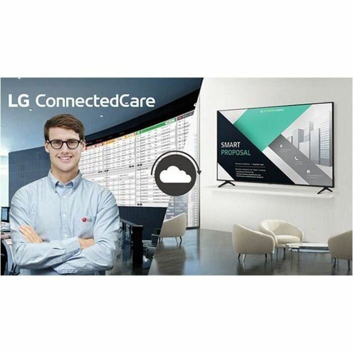 LG 43PK340S0UB 43" Professional Display with webOS25 & Multiple Inputs