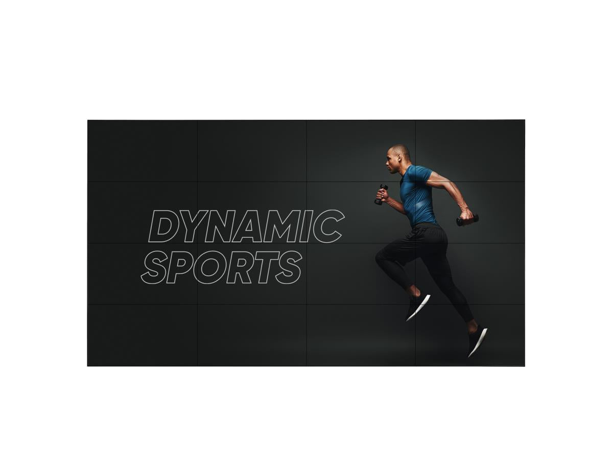 LG 49VL5PJ 49" FHD Video Wall Display with 3.5mm Bezel