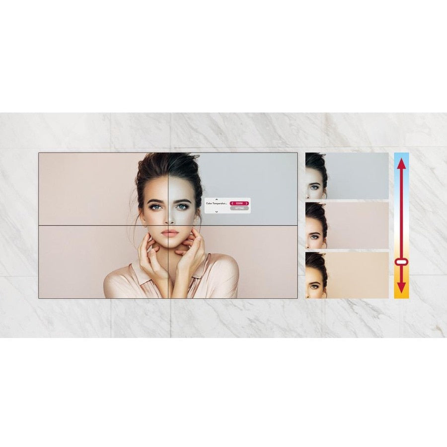 LG 55" IPS Signage Display 8GB Memory Temperature Sensor 55VL5PJ-A