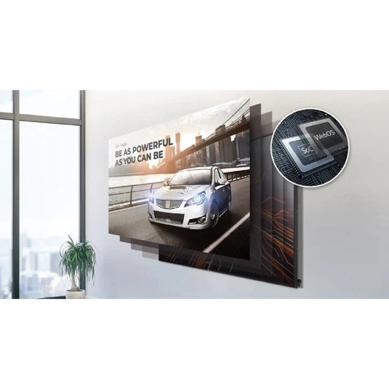 LG 55" IPS Signage Display 8GB Memory Temperature Sensor 55VL5PJ-A