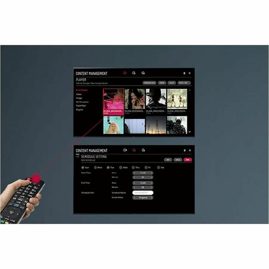 LG 55PK340S0UB 55" Digital & Analog Signage Display with Teletext