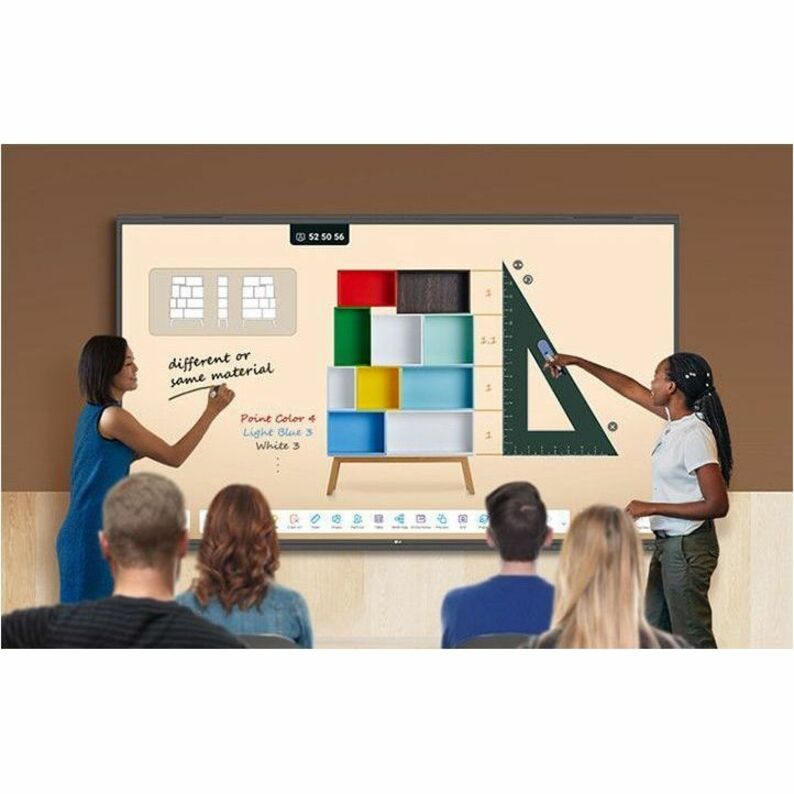 LG 65" IPS UHD 4K Display 400nit Brightness for Collaboration 65TR3PN-B