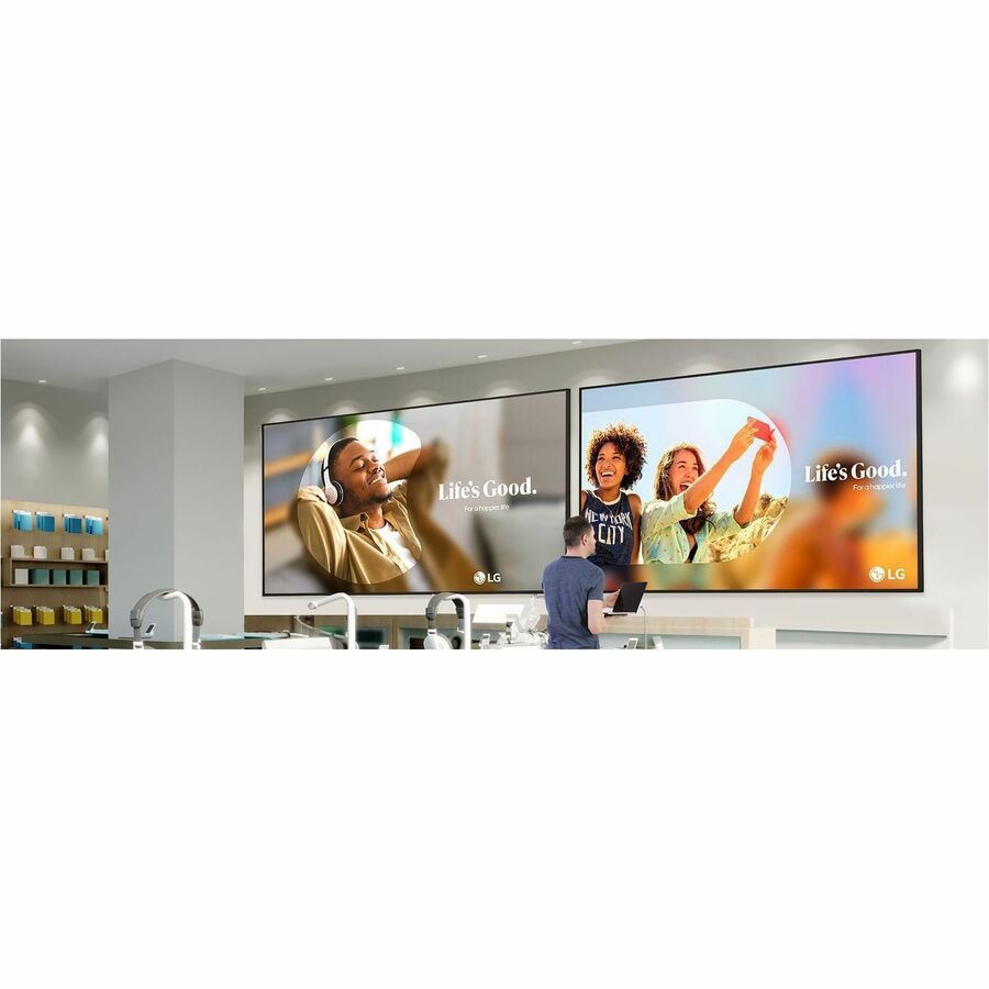 LG 75" 4K UHD ADS Panel Digital Signage Display 75UH7N-M