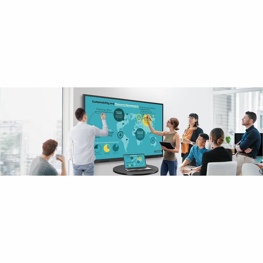LG 75" 4K UHD Interactive Touchscreen Display, 40 Multi-Touch Points, Corporate & Education