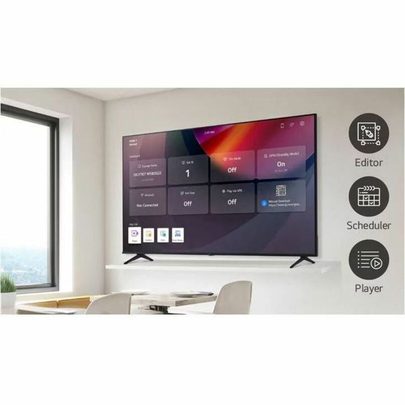 LG 75PK340S0UA 75" Professional Display with Digital & Analog Tuner for Business