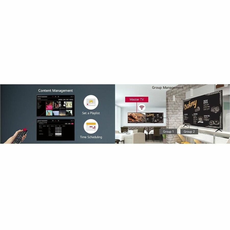 LG 75PK340S0UA 75" Professional Display with Digital & Analog Tuner for Business