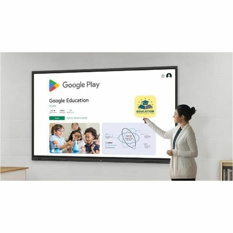LG 75TR3DQ-B 75" CreateBoard Interactive Display with HDMI & USB-C Connectivity