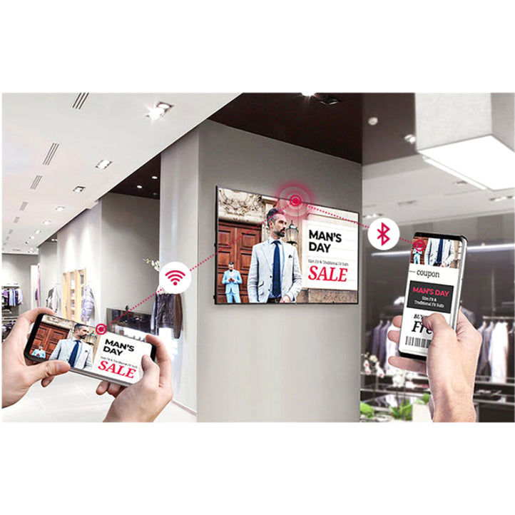 LG 75UH5E-B Digital Signage Display - 75" LCD - 3840 x 2160 - LED - 500 Nit - 2160p -