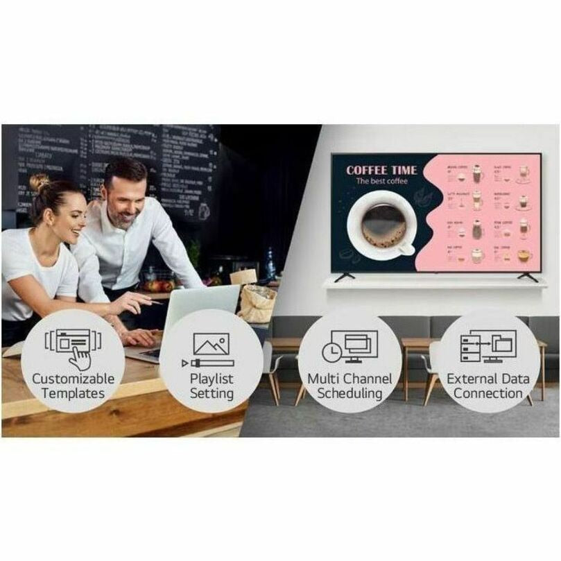 LG 86" 86PK340S0UA Digital & Analog Display with webOS25 for Professionals