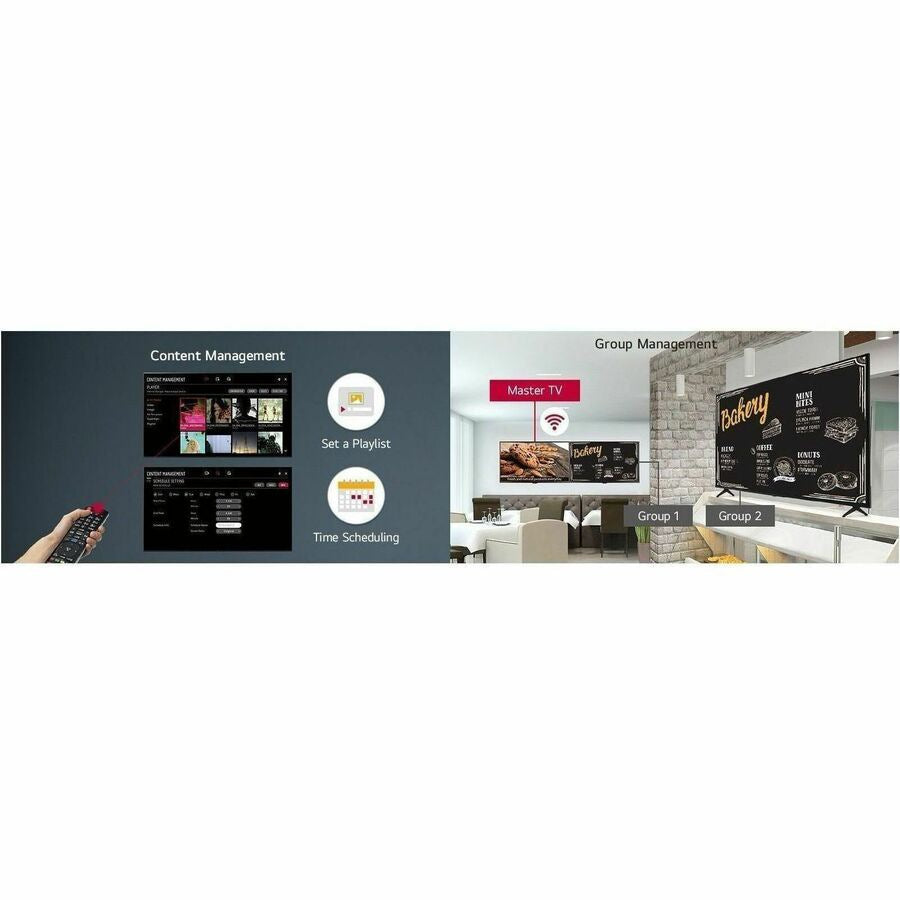 LG 86" 86PK340S0UA Digital & Analog Display with webOS25 for Professionals