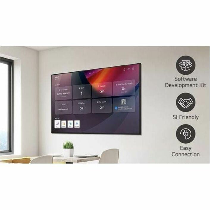 LG 86" DS Panel 32GB Internal Memory Wi-Fi/BT for Business 86UP5Q-E