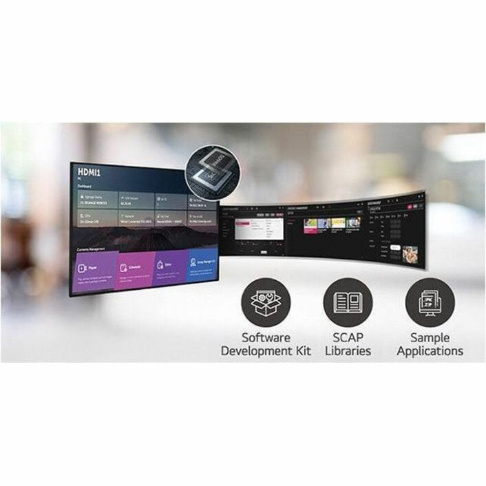 LG 86" UHD Digital Signage Display with 8GB Memory & Wi-Fi