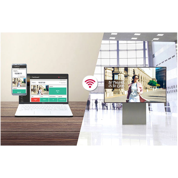 LG 86UH5E-B Digital Signage Display - 86" LCD - 3840 x 2160 - LED - 500 Nit - 2160p -