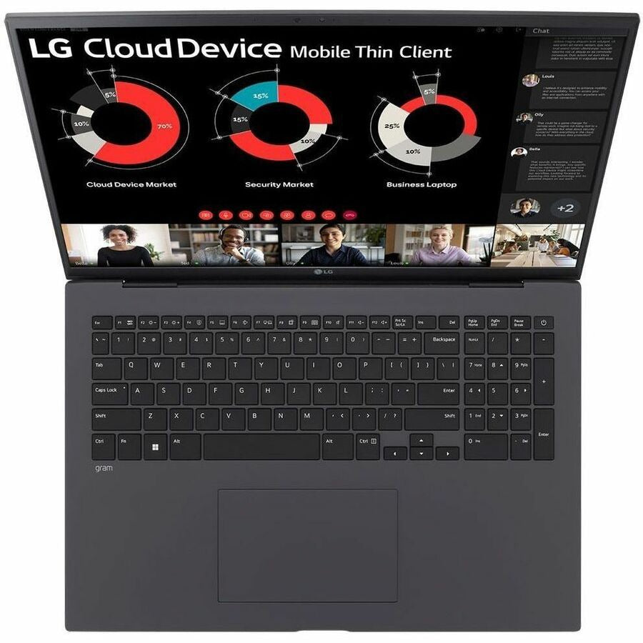 LG Gram 17in Lightweight Notebook 8GB DDR, 256GB SSD, Anti-Glare IPS, MIL-STD810G